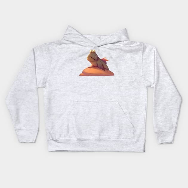 Mudskipper Kids Hoodie by PaulaBS